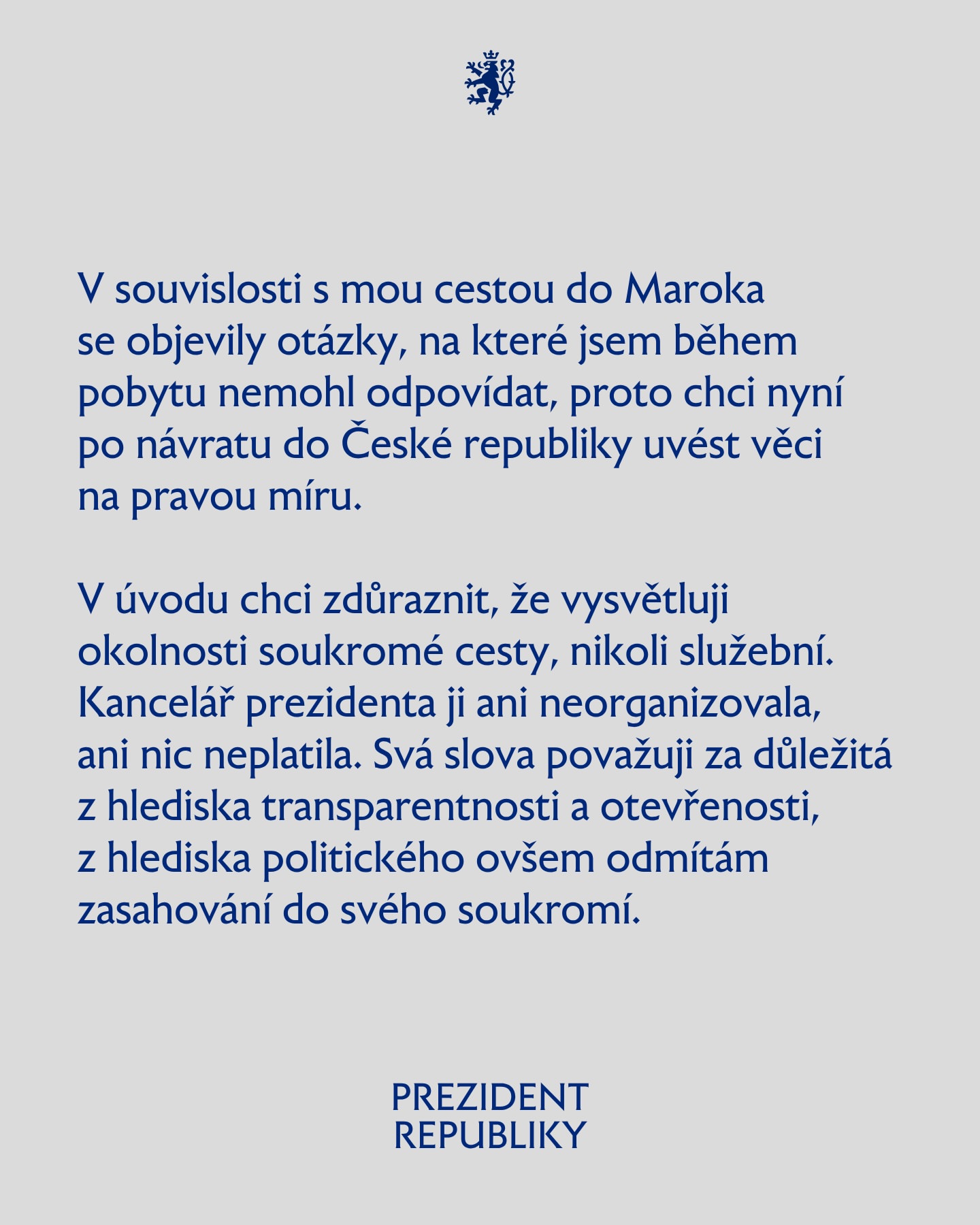 Post di Petr Pavel