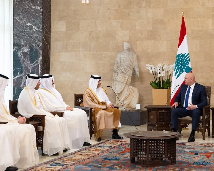 ⁨ العلاقات بين دولة قطر والجمهورية اللبنانية الشقيقة هي علاقات أخوية راسخة قديمة، وشكراً لهم على كرم الضيافة وحسن الاستقبال.⁩