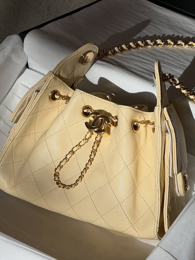 You might want to sit down for this. We’re giving away a Chanel bag! A Chanel 25 Mini in Ecru, to be exact. And yes, we’ve already mentally worn it to dinner and with every outfit. We’ve teamed up with Gab Waller to m…