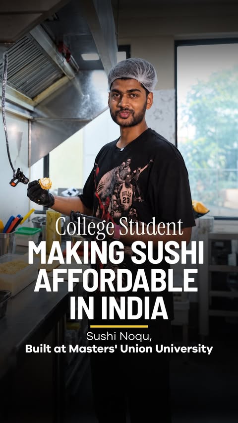 Sushi can cost ₹1,000 at a restaurant. Swaraj and Rohan asked a simpler question: why? After speaking to 50–60 sushi lovers, they found that many were eating it only once every month or two. Not because they didn’t wa…