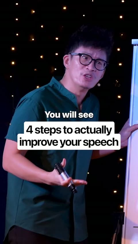 If you want to improve your speech, self-awareness is the first step! By the wa