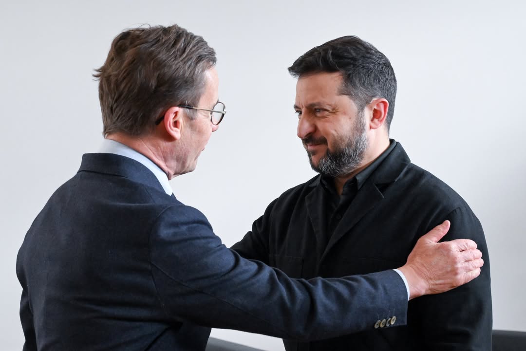 Met President Zelenskyy today. Sweden’s message to all our friends around the world is to put more pressure on Russia, and more support for Ukraine. Not the other way around. Copyright: European Union
