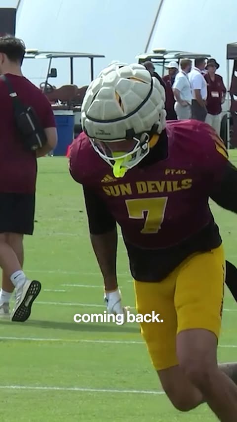 ASU football wide receiver Raiden Vines-Bright grew up in Tempe dreaming of playing for the Sun Devils. Hear how his journey brought him back to ASU wearing the same No. 7 he wore growing up. 🔱