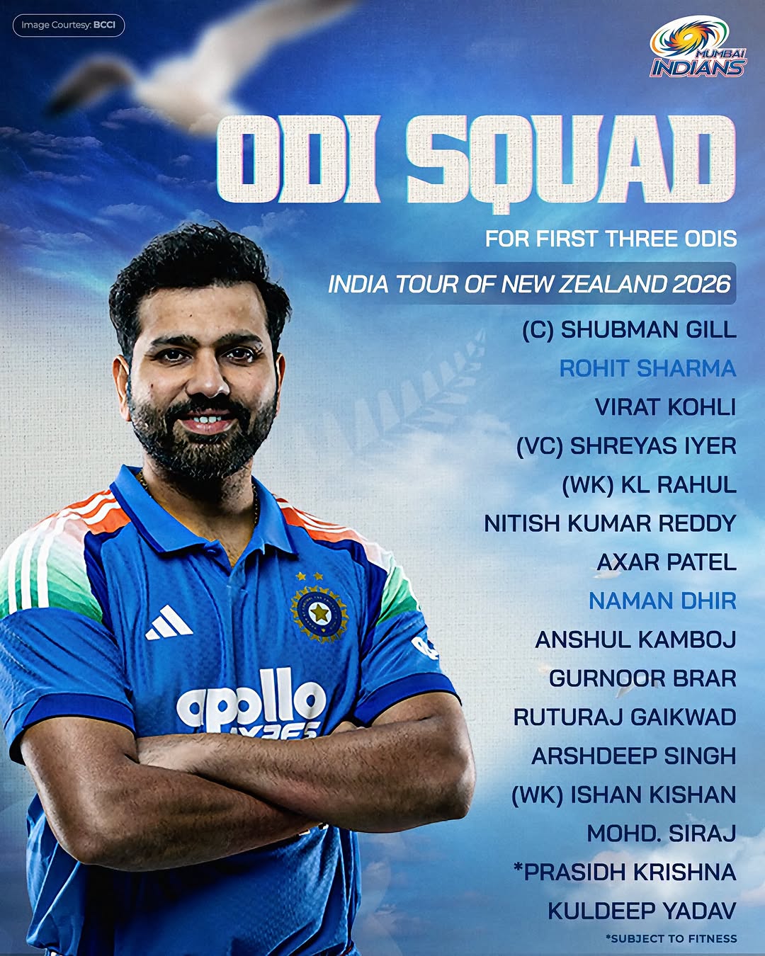 Calendars marked. 🗓️ Alarms set. ⏰ #NZvIND #MumbaiIndians