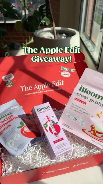🍎THE APPLE EDIT GIVEAWAY 🍎 POV: Your routine just got an upgrade✨Three lucky winners will receive an exclusive PR box featuring our NEW Crisp Apple Clear Protein, Energy Sticks & Creatine Gummies! 🍎 HOW TO ENTER: 1…