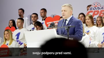 DOBRÉHO PRIATEĽA SI VÁŽ AKO DRAHOCENNÝ POKLAD Práve preto som dnes prišiel do Nového Sadu, kde okrem iného žije silná komunita Slovákov, osobne pozdraviť Aleksandara Vučića pred srbskými parlamentnými voľbami.