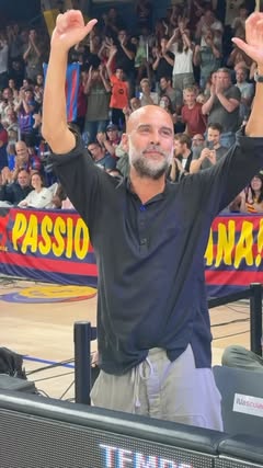 Pep Guardiola, el Barça sempre serà casa teva. This will always be your home.