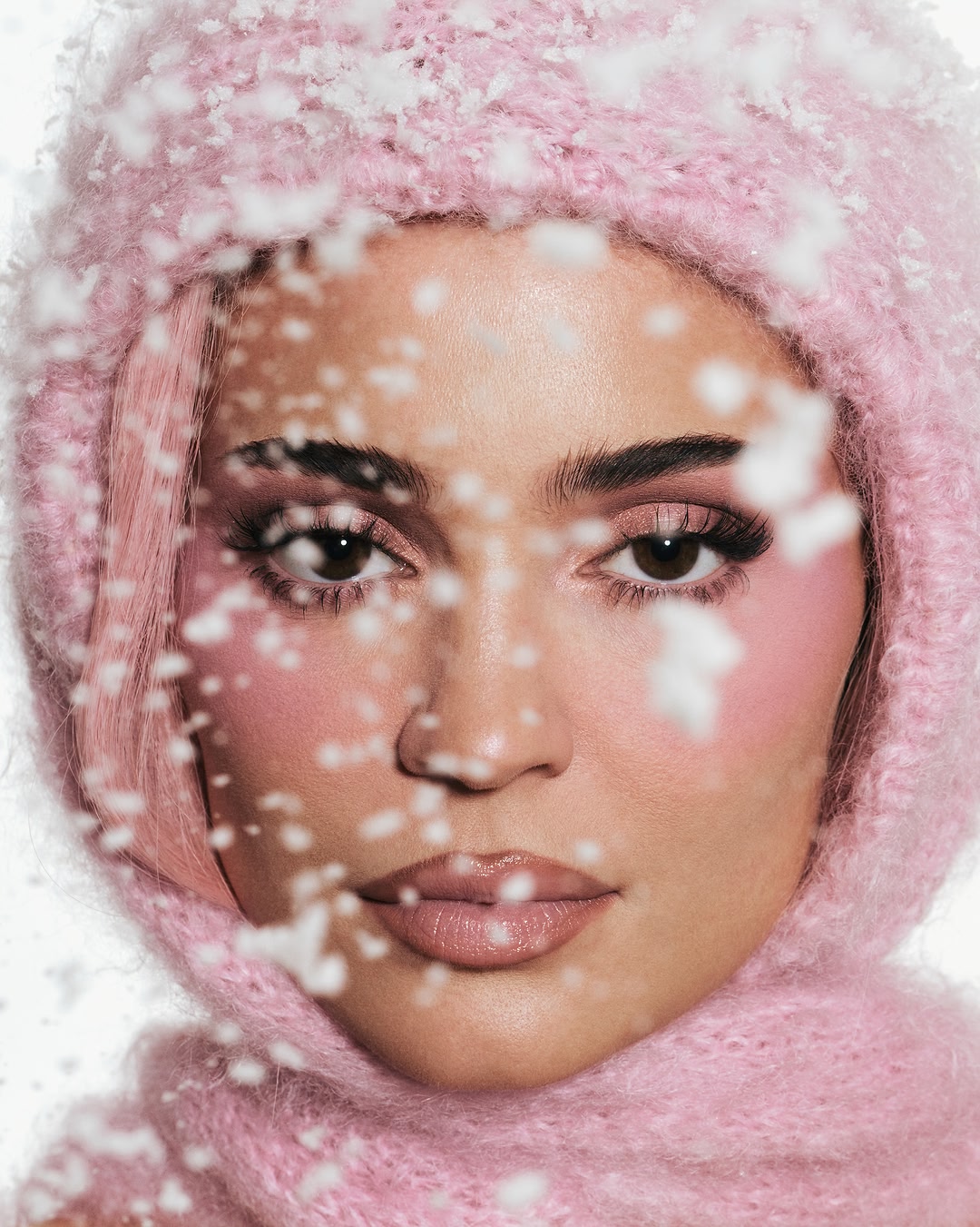 get winter kissed with kylie 💗⁠ ⁠ kylie’s full glam using the NEW winter kissed holiday collection:⁠ ❄️ winter kissed palette⁠ ❄️ lip & cheek glow balm⁠ ❄️ matte lip kit⁠ ❄️ supple kiss lip glaze ⁠ ⁠ coming 10.21 to …