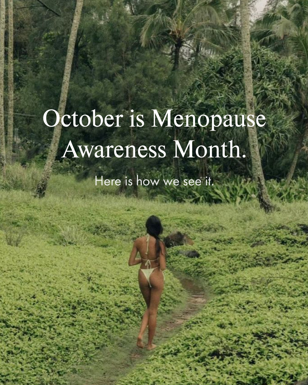 This Menopause Awareness Month, we are changing the conversation.⁠ Menopause is not simply a list of symptoms. It is a series of signals. Wisdom emerging. Selfcare deepening, purpose renewing.⁠ ⁠ Listen in. Honour wha…