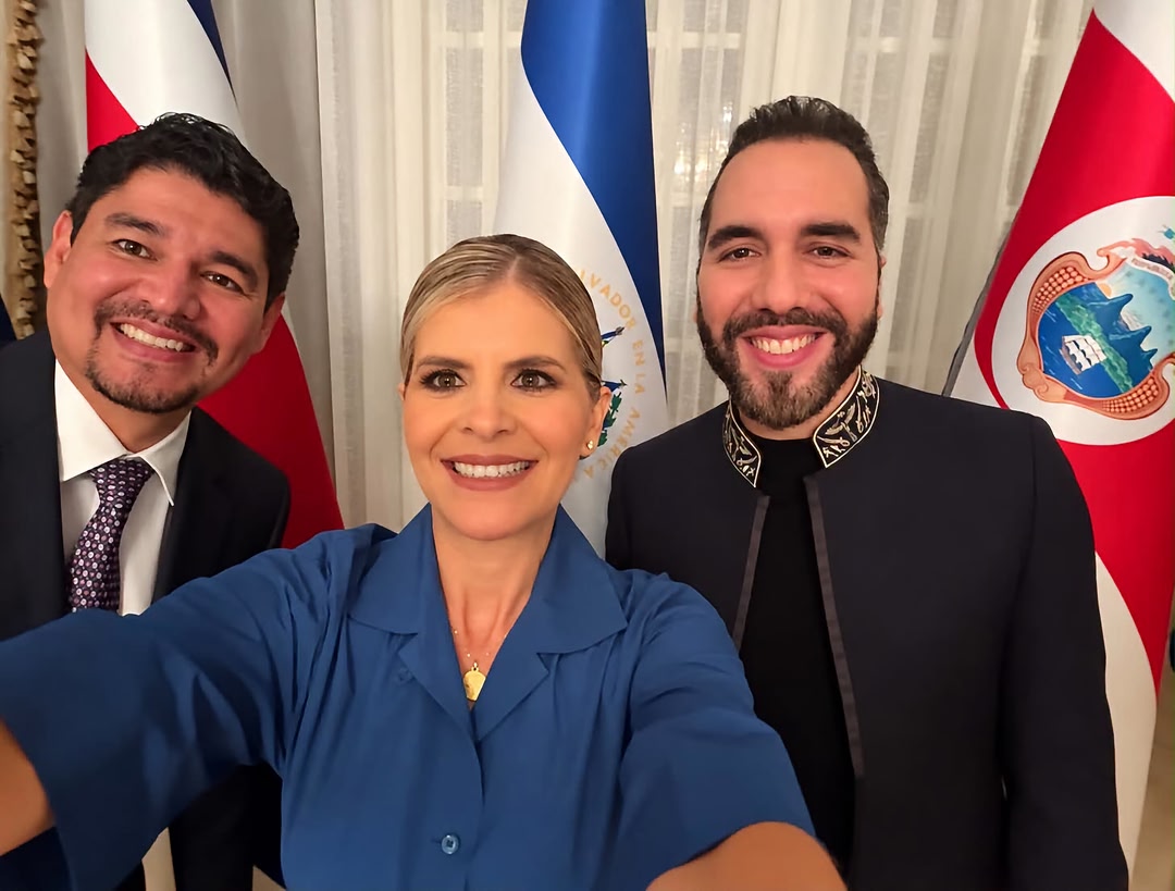Un gusto compartir con el Presidente Bukele. 🇨🇷🇸🇻