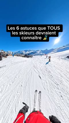 Astuce : pour ne plus avoir mal aux pieds ⚠️ 6 astuces que tout les skieurs devraient connaître ☝️⛷️ Pensez à ouvrir vos crochets à chaque remontée mécanique pour faire circuler le sang 🩸🦾 #ski #tuto