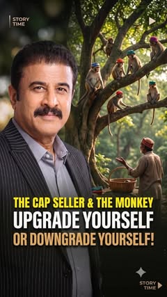 Have you ever wondered why experience alone isn’t enough to stay ahead? There was a time when the cap seller’s trick worked every time. But the next generation of monkeys had learned from it. That’s how it is in life …
