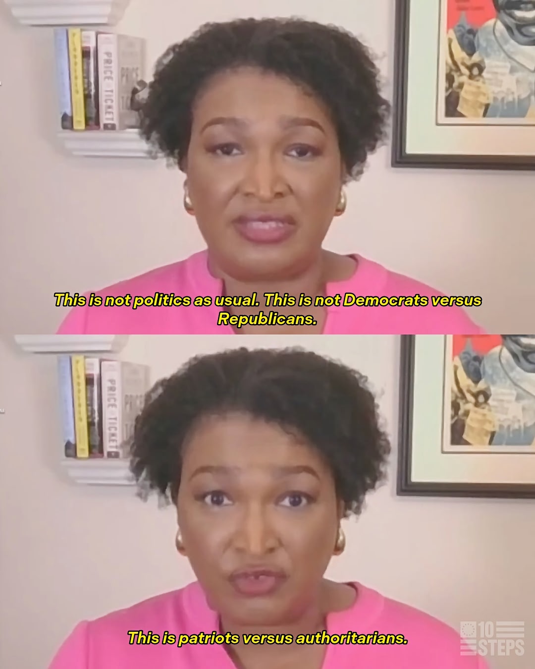 We can disagree about the route and still share a destination: a more perfect union. But when those in power use our democratic institutions to strip away our voice, we have to recognize what we’re facing. This is pat…
