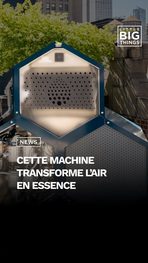 Cette machine de la taille d’un réfrigérateur fabrique de l’essence à partir de l’air. Suivez-nous sur @lbtofficiel pour plus d’infos sur le Business, la Finance et la Tech 🖤 Source : Aircela