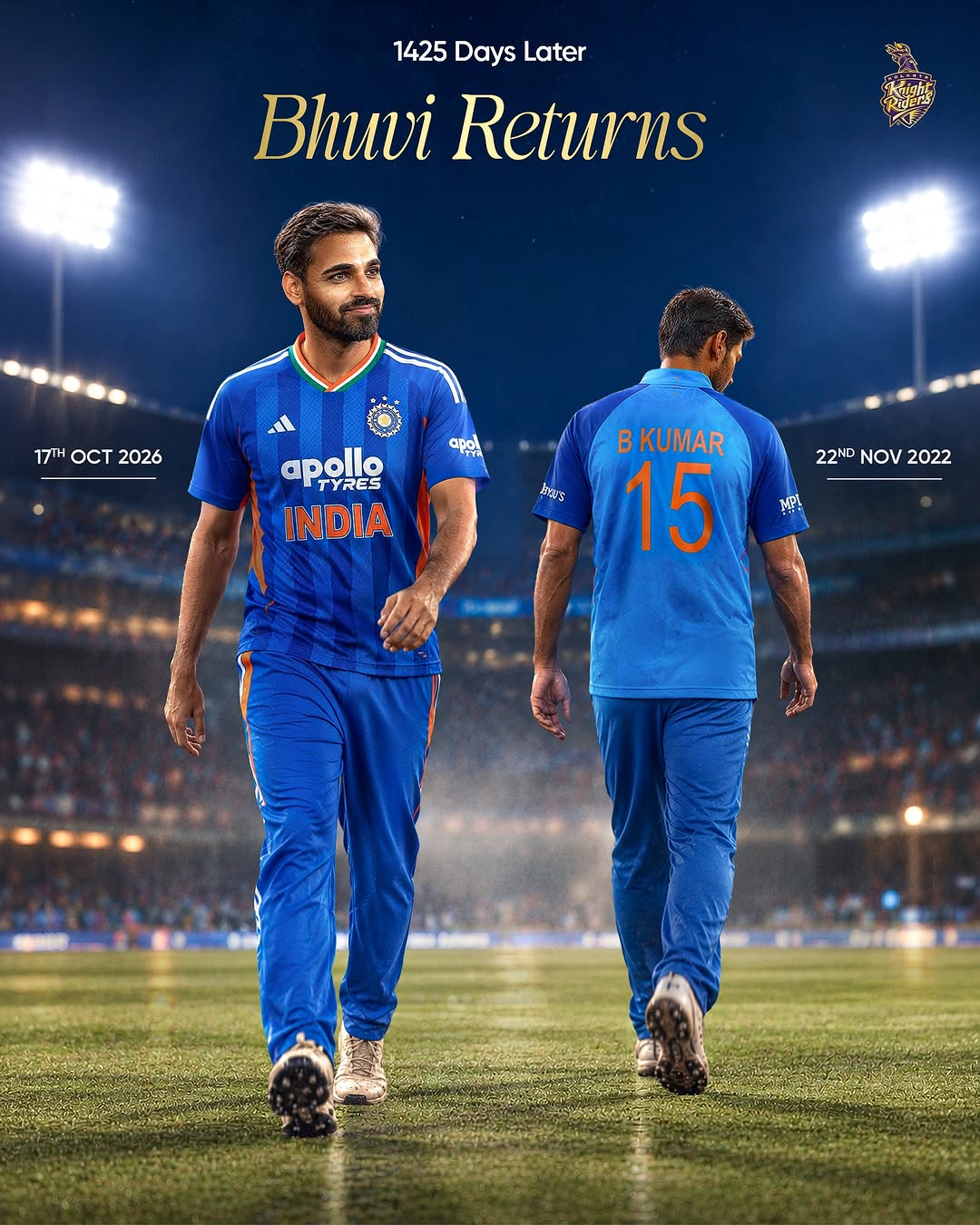 Back in Blues 🇮🇳💙 [Ami India, Bhuvneshawar Kumar, INDvWI]