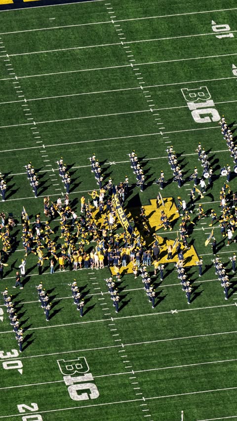 Under these colors, maize and blue, we are united under banner and song. We are one. The Leaders and Best.