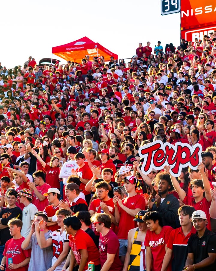 Once a Terp, always a Terp. This is #UMDHomecoming ❤️🖤💛