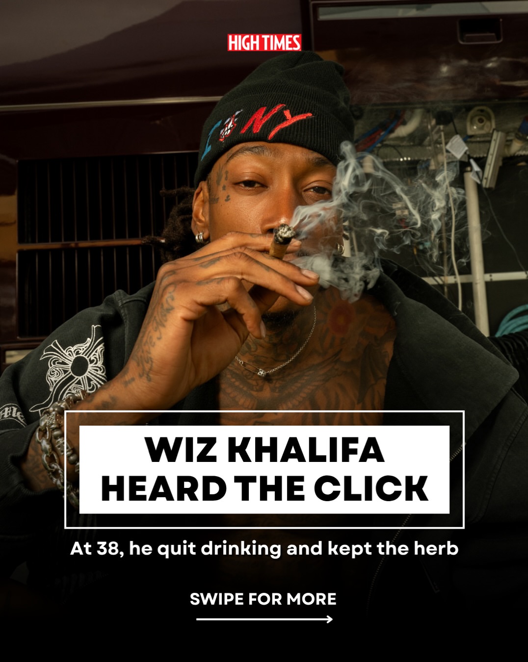 It’s been a decade since we last had @wizkhalifa on the cover. A few things have changed since then: He’s become a dad to more kids, taken up martial arts, built @khalifakush into a decade-old brand and decided alcoho…