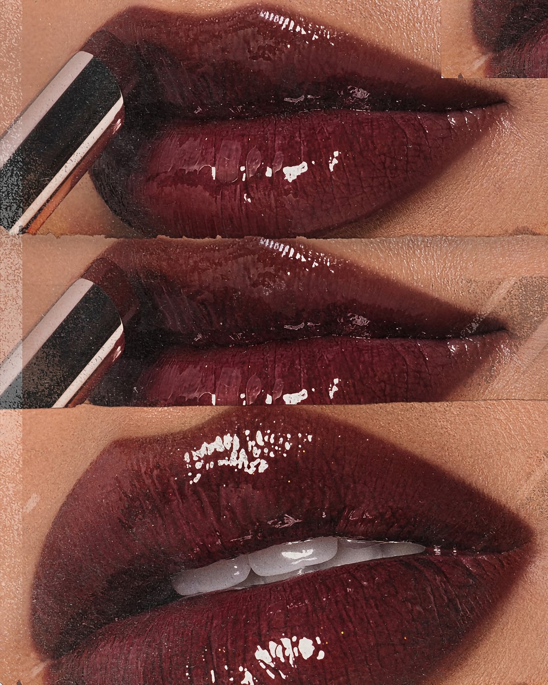 Soft lips. Dark intentions. Kiss Theory shade: Figment.