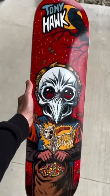 A look behind the scenes with @timbaronart on our new Hallows Eve series 👀 Boards available now at skate shops and at Birdhouseskateboards.com #BirdhouseSkateboards
