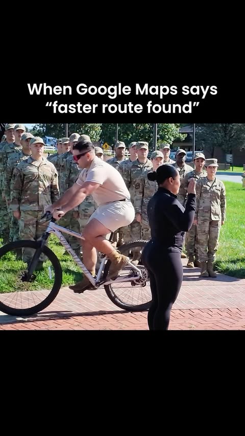 Organizers forgot to block off sidewalk for a very important swearing in, oath of enlistment ceremony at the Delaware National Guard. A man rode his bicycle right through the middle of the ceremony and was immediately…