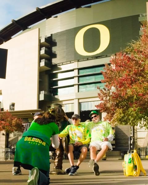 Welcome to Autzen Stadium. #GoDucks