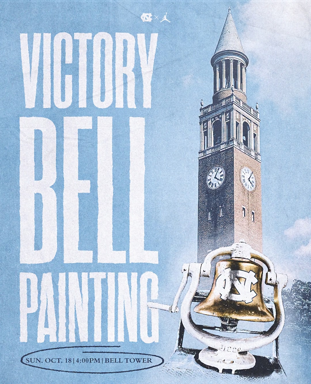 The Victory Bell is HOME! Come out and join us at the Bell tower tomorrow at 4pm as we paint the bell the BEST SHADE OF BLUE!
