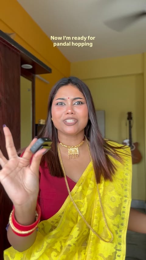 SONAI@11 Use for discount Get ready with me for Durga Puja 🌷 #whatsunderneat #collab