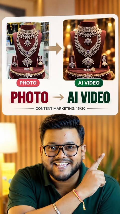 Here’s the step by step process 👇 STEP 1️⃣ — Click your product photo 📸 Take a clear photo of your product. Make sure the product is properly visible. STEP 2️⃣ — Open Google Flow 🤖 Upload your product photo and sel…