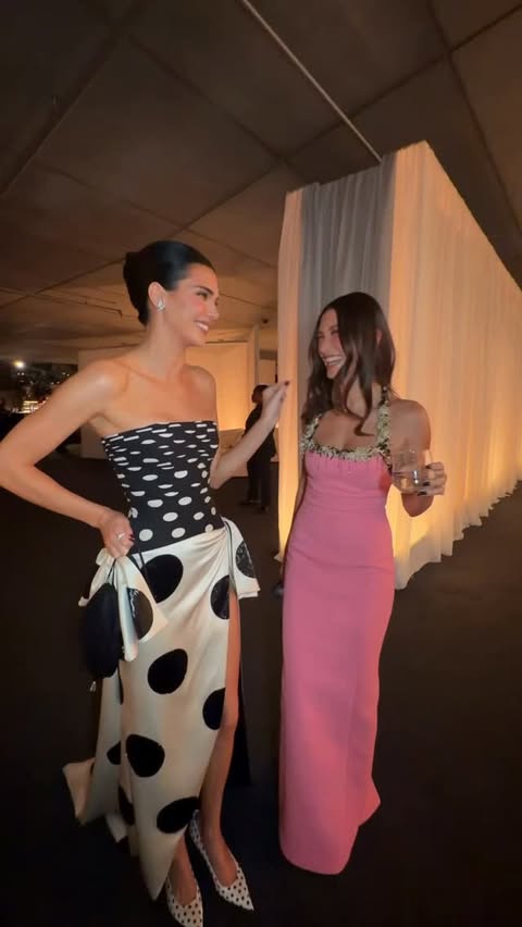 Another year, another chic date night. Tonight, @KendallJenner and Hailey Bieber continued their annual Academy Museum Gala tradition, stepping out in custom @maisonvalentino and @chanelofficial. See the other 21 best…