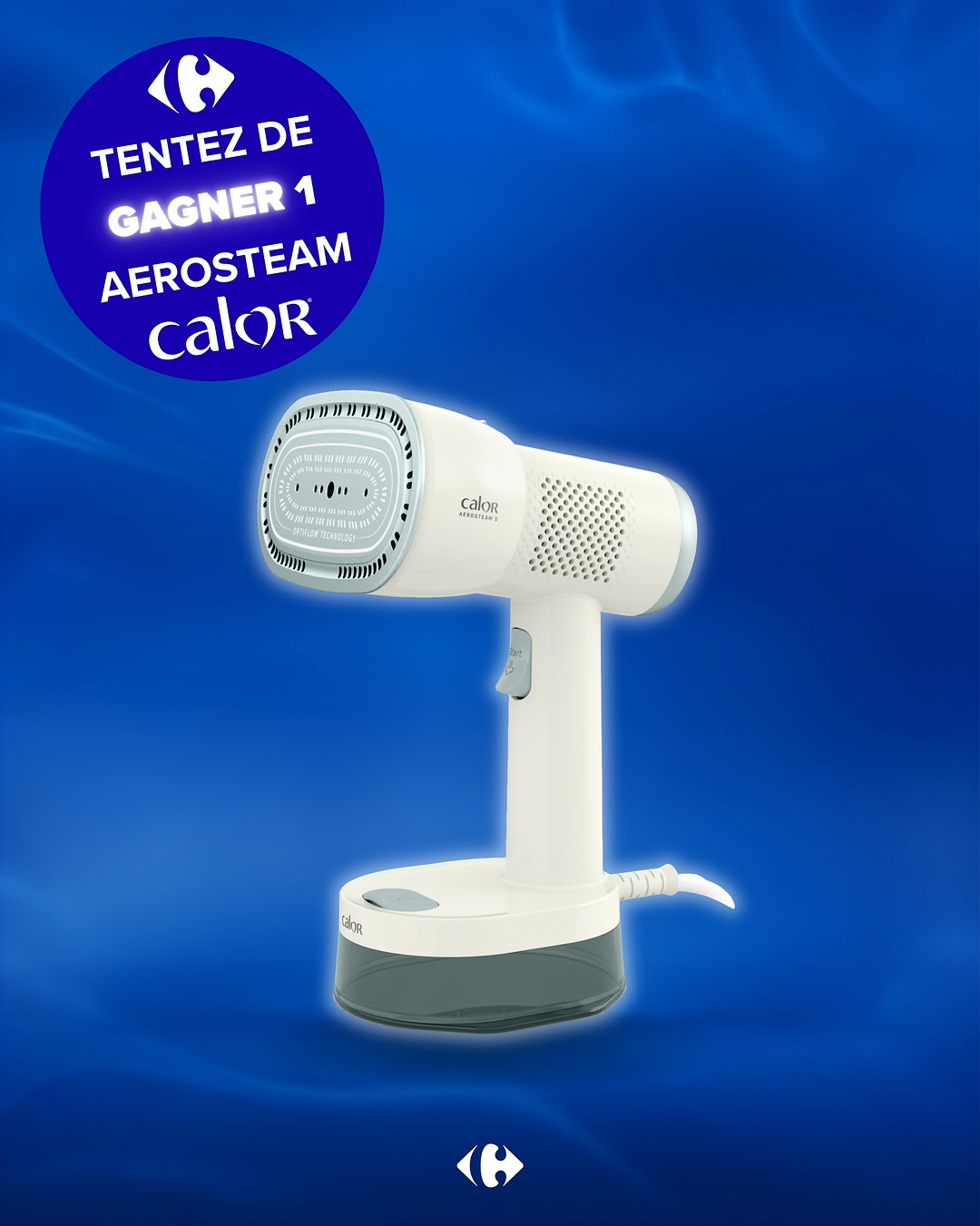 [JEU CONCOURS] Attention les fashion, c’est pour vous ! 😋 On vous fait gagner un défroisseur AeroSteam de Calor ! Pour participer : ➡️ Abonnez-vous au compte Carrefour France ➡️ Likez ce post ➡️ Taguez une personne e…