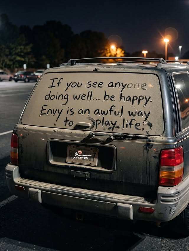 Their smiling isn’t leading to your frowning …. We need to clean up our “cars” 🚗 to enjoy what others are enjoying The world has abundance - there is plenty of happiness, joy, richness to go around but it’s on you to…