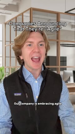 So that’s what agile actually means • • • #corporate #working #comedy #funny #startup