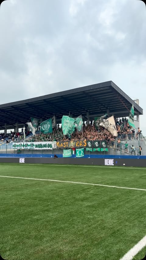 5,500+ KM AWAY 🇳🇬 NO DISTANCE CAN STOP CURVA SUD 💚