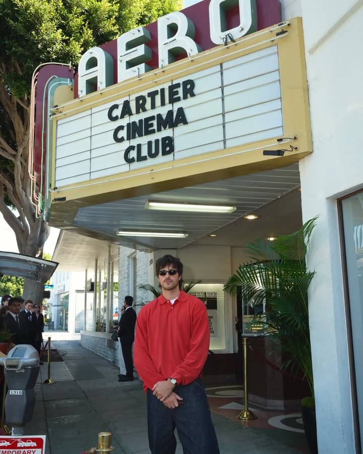 In Los Angeles for the 6th annual Gala in celebration of the Academy Museum of Motion Pictures, Jacob Elordi hosted the latest Cartier Cinema Club. The actor personally selected Opening Night by John Cassavetes for th…