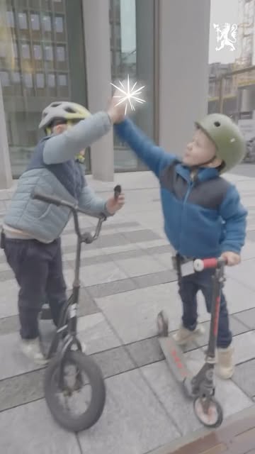 Jonas (5) og Jens (7) går årets viktigste tur i dag! Regjeringen støtter TV-aksjonen med 50 millioner kroner❤️