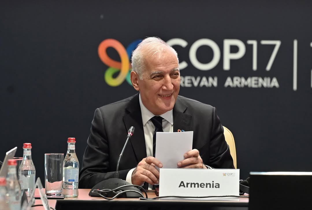 Հանրապետության նախագահ Վահագն Խաչատուրյանը ելույթ է ունեցել «Առաջնորդները՝ հանուն բնության» գագաթնաժողովի շրջանակներում կազմակերպված «Ֆինանսավորելով ապագան. ֆինանսական հոսքերի ուղղորդումը դեպի բնության պահպանությանն ո…