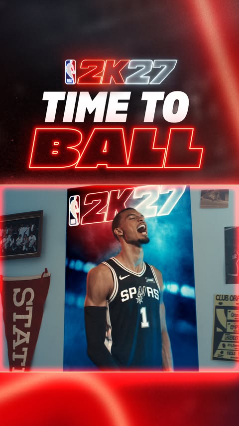 Hey, it's time The 2026-27 NBA season is finally here! Pick up the sticks and ball out in NBA 2K 🎮