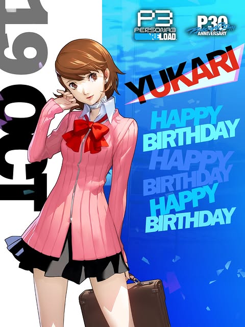 Happy birthday, Yukari Takeba! 🎂💙 #P30th