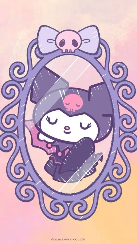 Kuromi finds the perfect outfit 💜