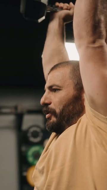 It's day 27 of MOVE 100, and I'm taking you along for today's workout with me. AMRAP 4:00 8 Dumbbell Hang Clean & Press 2-4 Double Tap Burpees Rest 2:00 AMRAP 4:00 8 Bench Dips 4 Medicine Ball Chest Pass @ 14/10 lbs N…