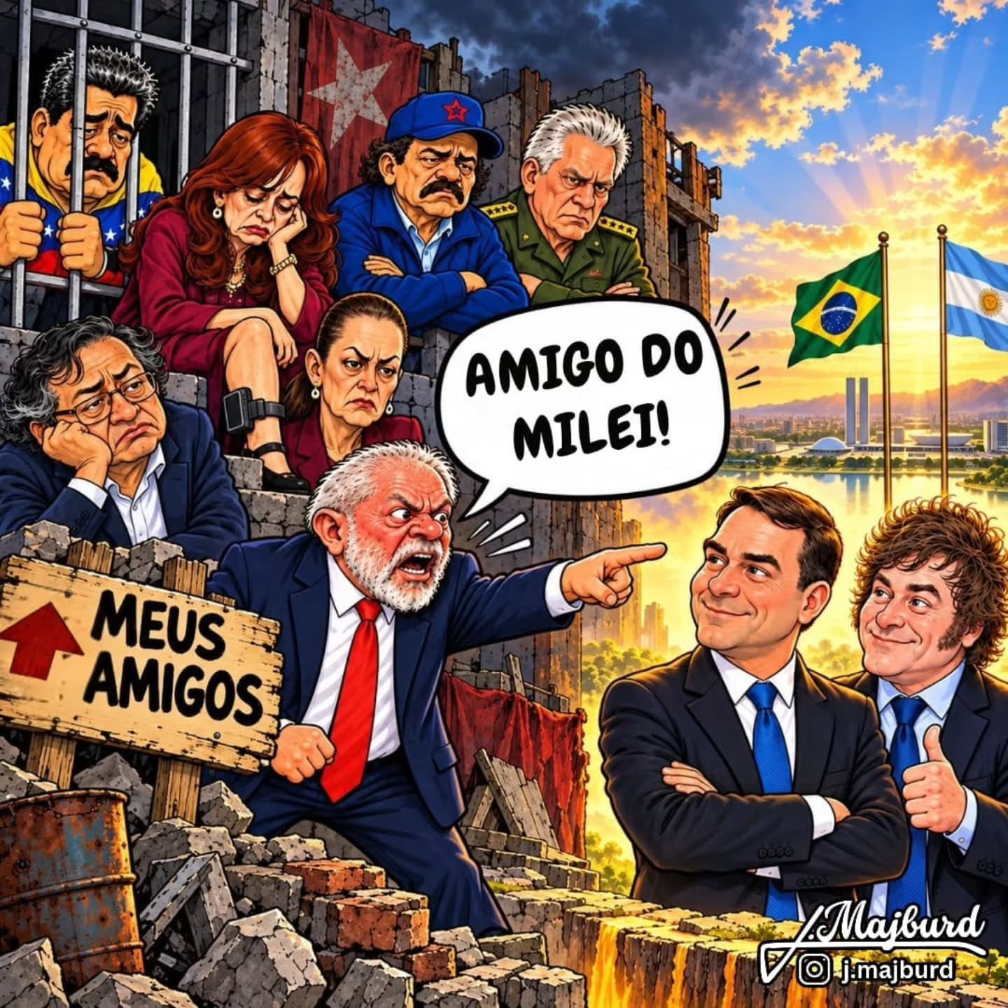 Lloran los zurdos... Se les viene la noche... VLLC!