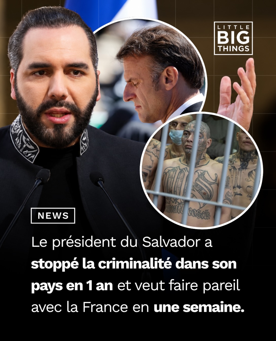 Après les violences du 17 octobre, le président du Salvador Nayib Bukele a adressé un message directement à la France. « J’ai entendu dire que la France était finie, qu’il était trop tard pour la sauver. Mais la Franc…