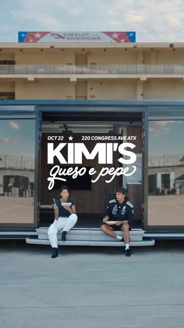 @kimi.antonelli and @kristenlkish just turned homesickness into queso e pepe with a little help from Kimi’s Muse. Now about that food truck… 👀