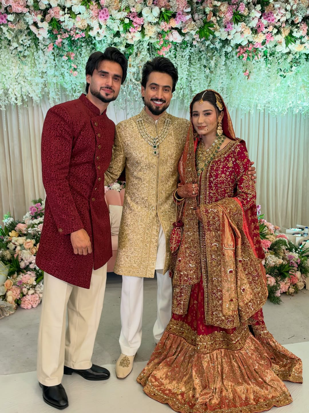 Shaadi mubarak mere bhai ❤️❤️❤️. . . @hype_the_boutique #abraz #insta #faisusquad❤️