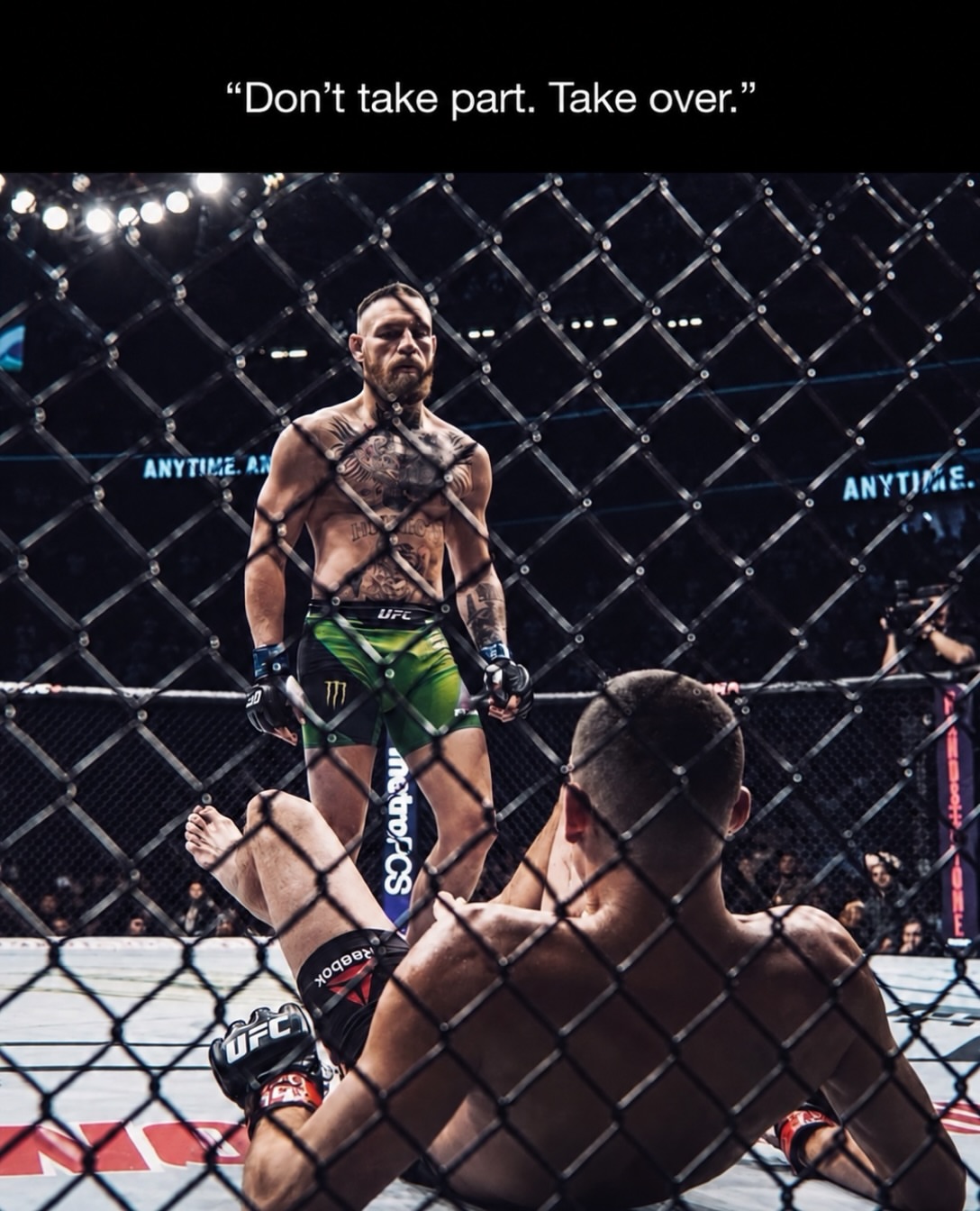 I’ve always said it: We’re not here to take part. We’re here to take over. They came to compete. We came to end it. Standing over them isn’t luck. Believe you can beat the best. Then put in the work to prove it. Don’t…