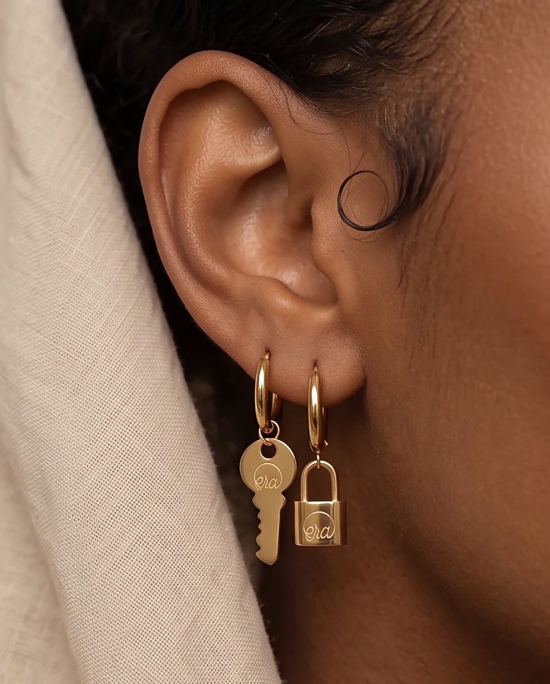 You asked, Bestie. We listened! 🔐✨ Our ERA Lock Earrings are BACK BY POPULAR DEMAND. Your favourite lock-and-key duo is ready for another era. 💛