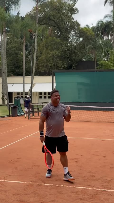 Just another day on court. @galacticosopen is just around the corner. @teamhead_br