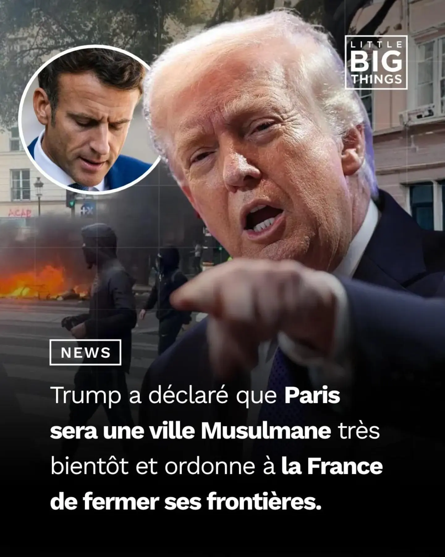Donald Trump s’en prend à la France après les violences du 17 octobre. Le président américain a vivement critiqué la situation française, dénonçant l’insécurité et la politique migratoire du pays. Sur Truth Social, Tr…