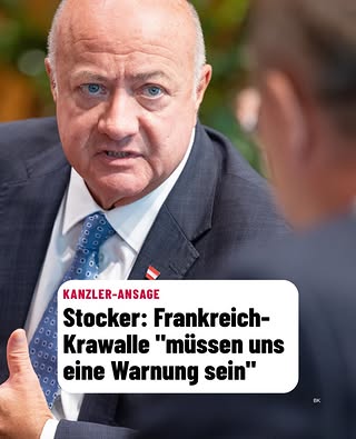 Die brutalen Ausschreitungen und Plünderungen in Frankreich müssen uns eine Warnung sein. Wenn auch in Österreich in den nächsten Tagen Protestaktionen stattfinden, wird die Polizei sicherstellen, dass diese Demonstra…